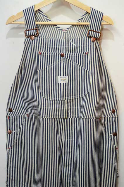 60-70's BIGMAC ヒッコリーストライプ柄 オーバーオール “DEADSTOCK