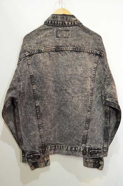 90's Levi's 70507-0253 ブラックデニムジャケット 