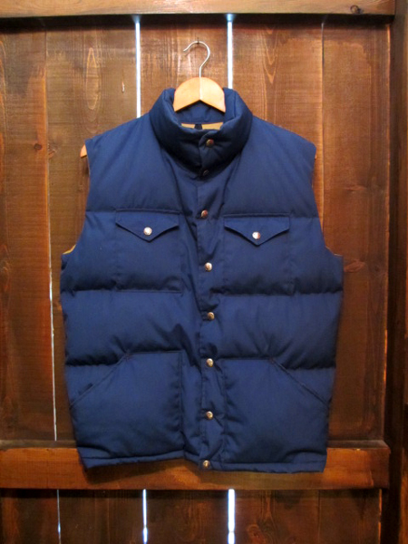 70〜80's ノースフェイス 茶タグ 60/40 ダウンベスト｜VINTAGE