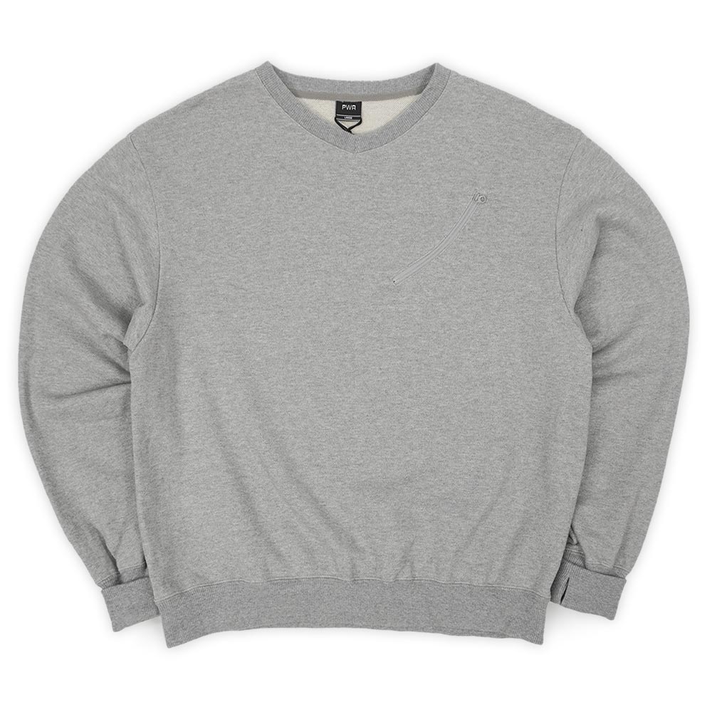 PWA HEAVY KANOKO V-NECK P/O / HEATHER GREY - used&vintage box Hi-smile