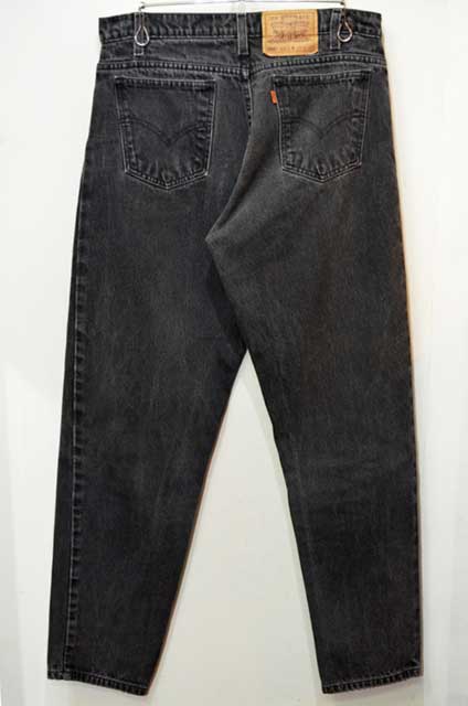 90's Levi's 550 ブラックデニムパンツ “W33 L30” - used&vintage box