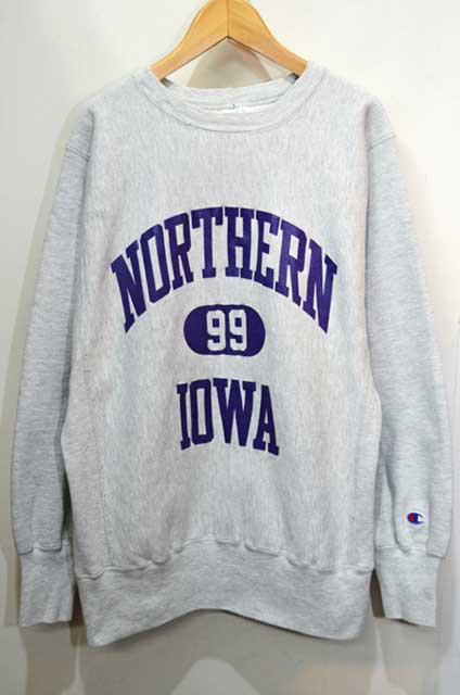 90's Champion リバースウィーブ スウェット “3段プリント