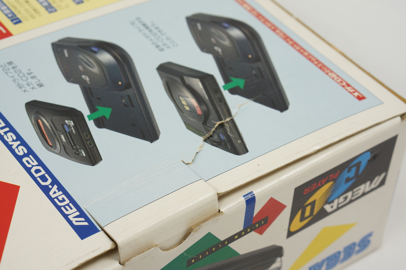 MEGA CD 2 Console Boxed SEGA Tested System JAPAN T31064312 -NTSC-J