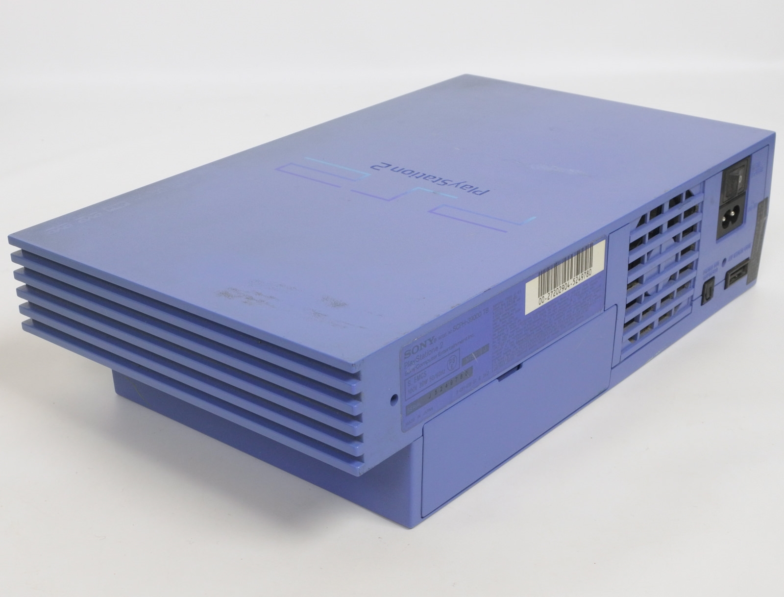 PS2 Console SCPH-39000 TB NTSC-J No Controller Toys Blue