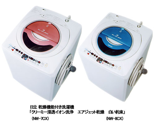 HITACHI : ニュースリリース : 「クリーミー浸透イオン洗浄 エア