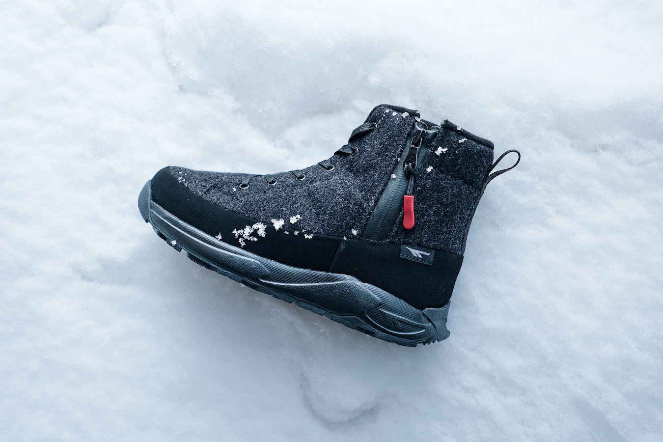 H:CEアイス イタリア スノーブーツ アザラシ 黒 スパイク Winter 2024