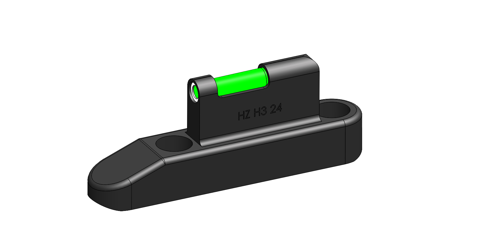 HIVIZ LiteWave H3 Tritium/Fiber-Optic Smith & Wesson Front Sight