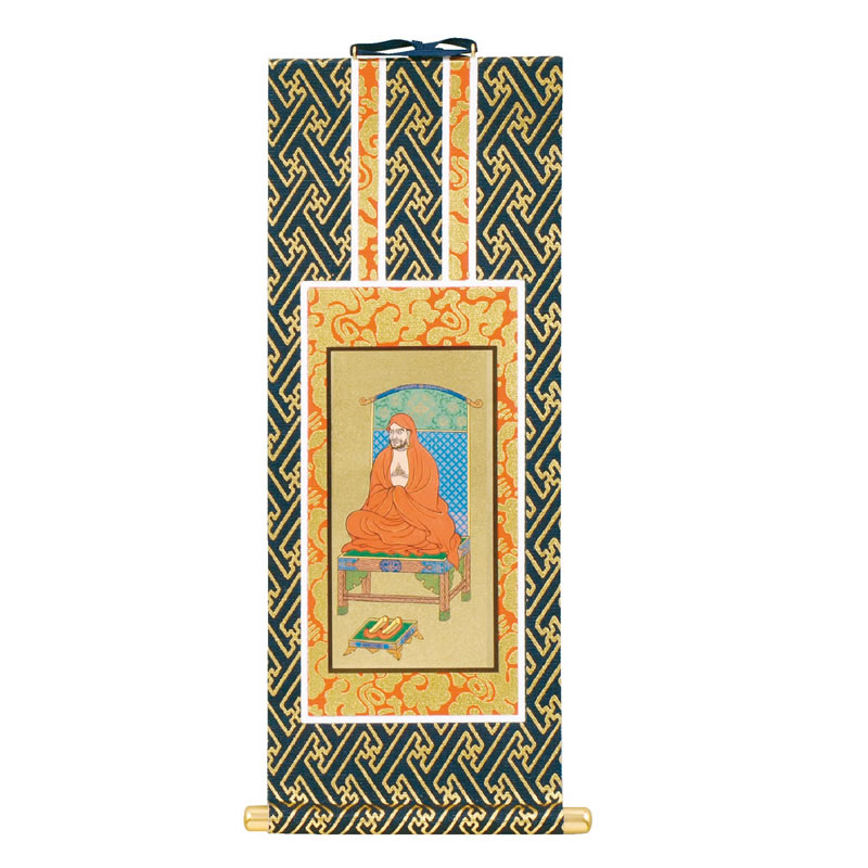 禅宗 掛け軸】本尊：釈迦如来、両脇：承陽大師/達磨大師｜ひだまり仏壇