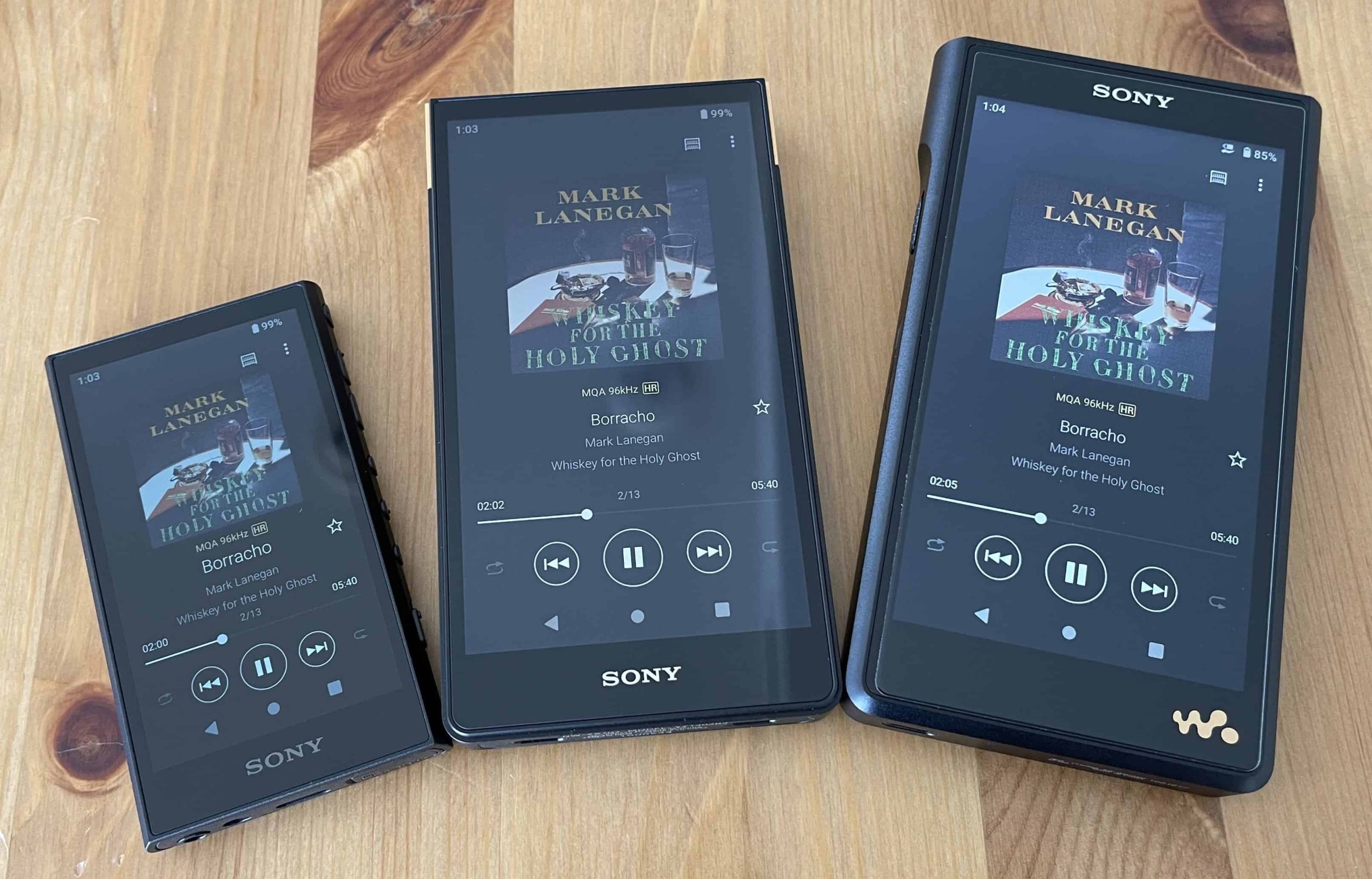 NW-WM1AM2 vs NW-ZX707 vs NW-A306: Comparing the Sony Walkman