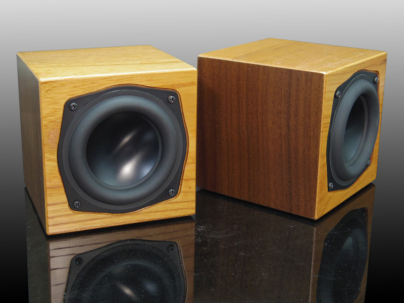 本欅 キューブスピーカーHC-TX102 ≪ペア≫