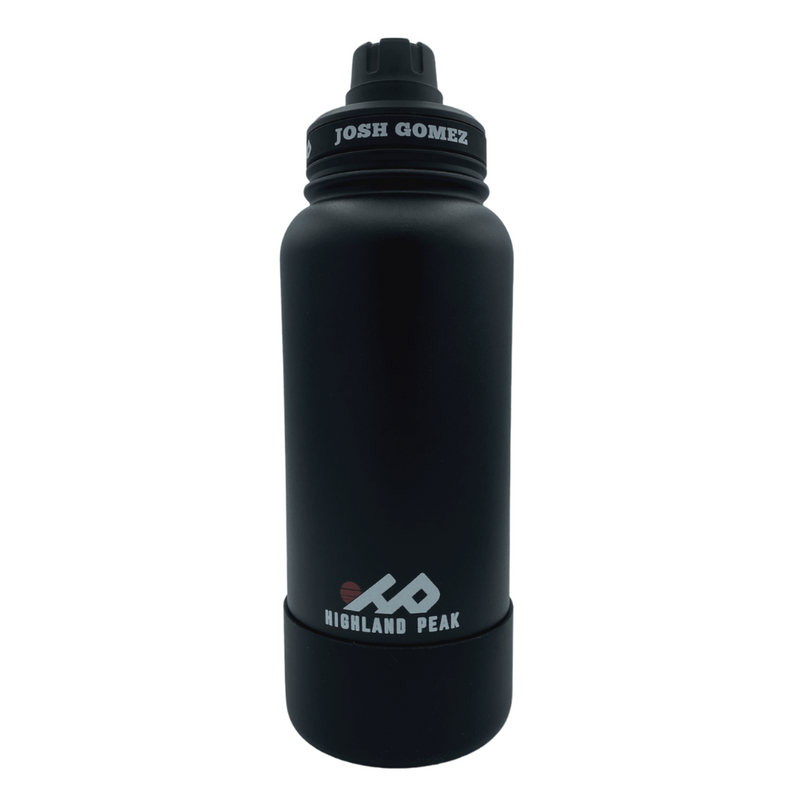 Josh Gomez - Black - 32 oz Bottle – Highland Peak Co.