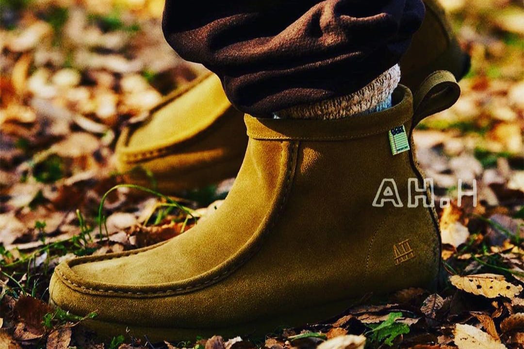 Akio Hasegawa x BEAMS SSZZ x Clarks Wallaroo Boot Collab