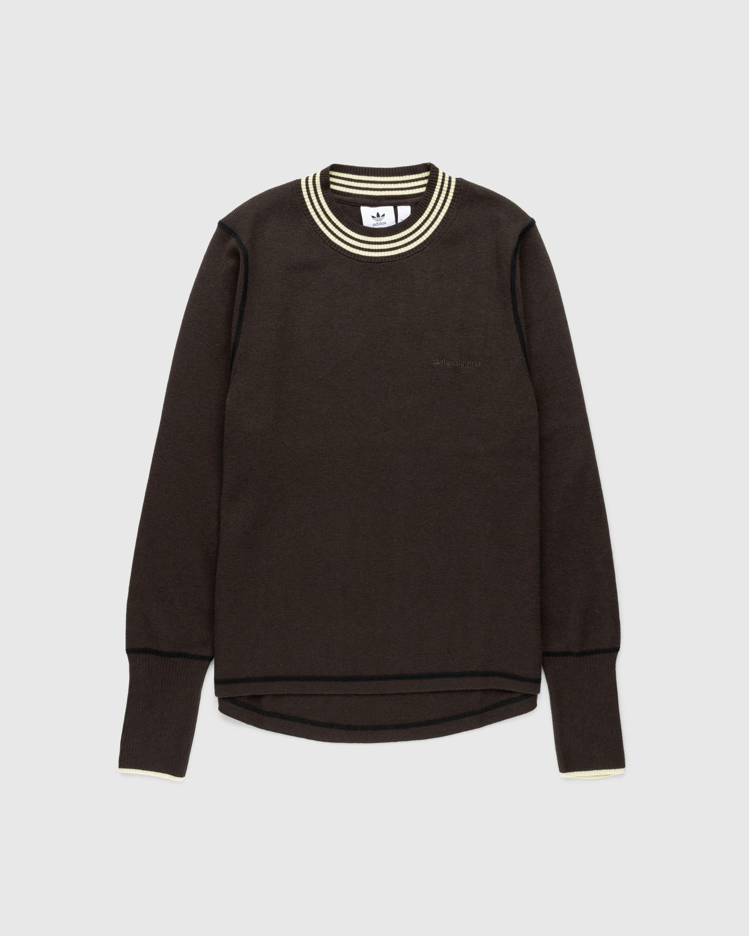 adidas x Wales Bonner – Knit Long-Sleeve Top Dark Brown