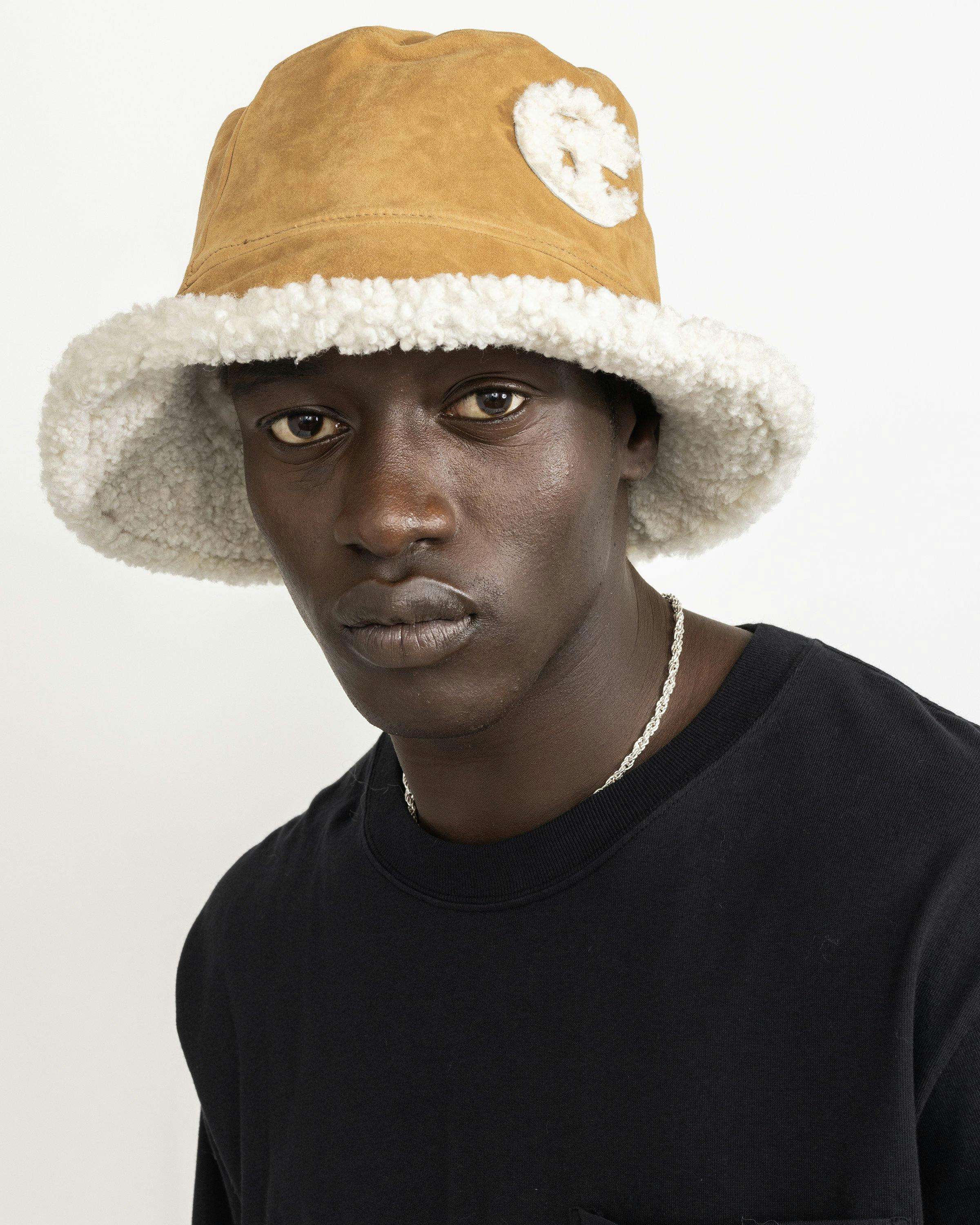 Ugg x Telfar – Suede Bucket Hat Chestnut