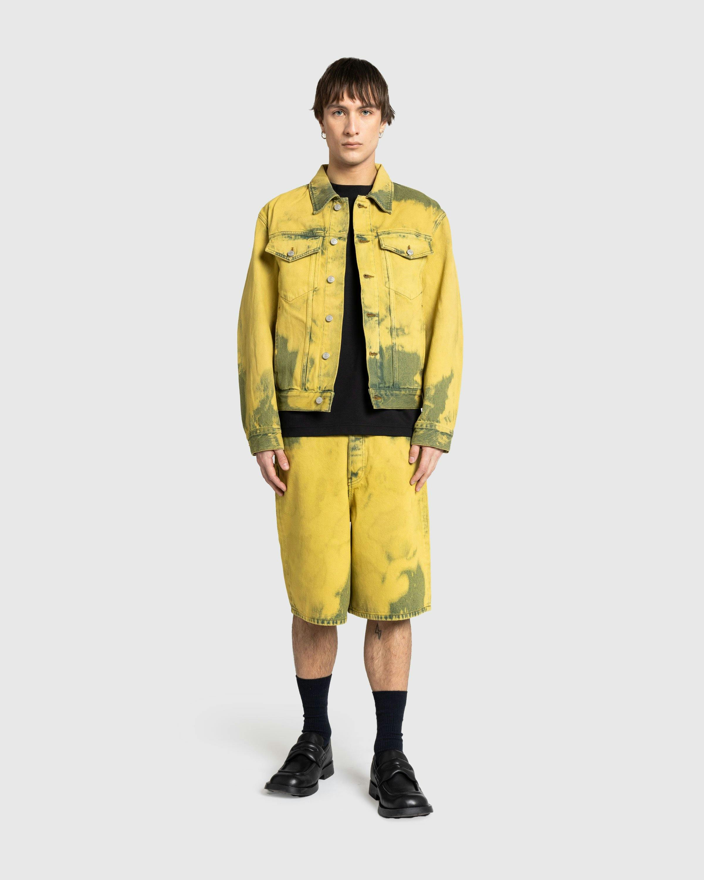 Dries van Noten – Vuskin Denim Jacket Lime