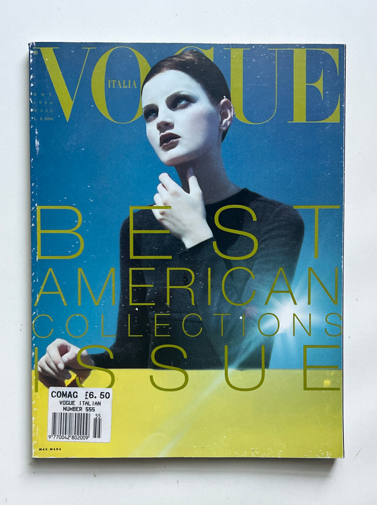Vogue Italia Novembre 1996 Vogue N. 555 – High Valley Books