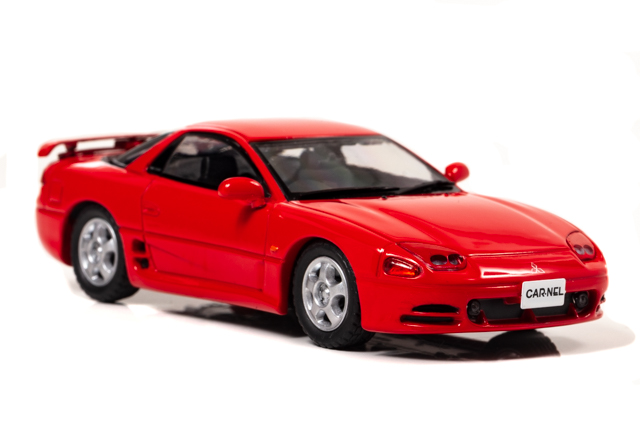 1/43 三菱 GTO Twin Turbo (Z16A) 1993 (Passion Red) 株式会社 ヒコセブン