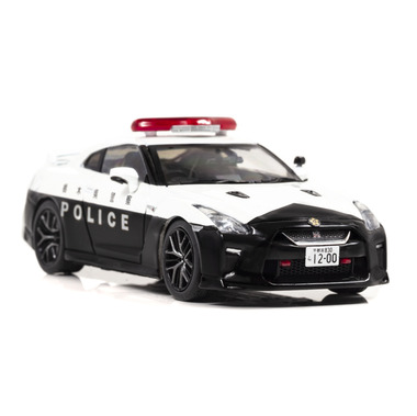 1/43 日産 GT-R (R35) 2018 栃木県警察高速道路交通警察隊車両 株式