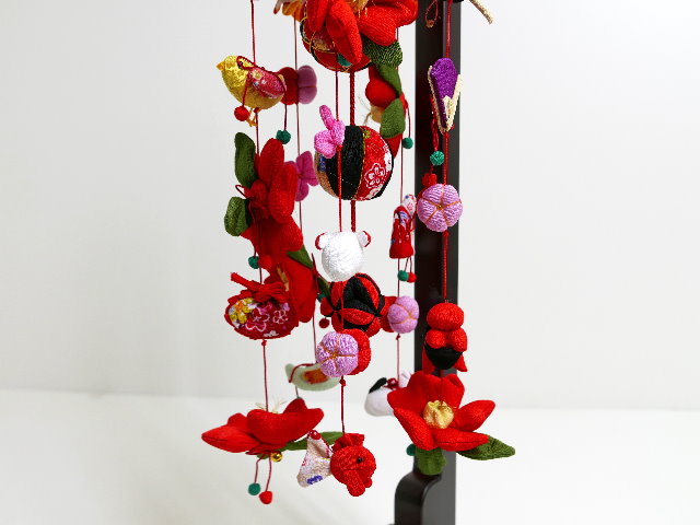 つるし雛 椿(小)の通販～選ばれるお店の雛人形