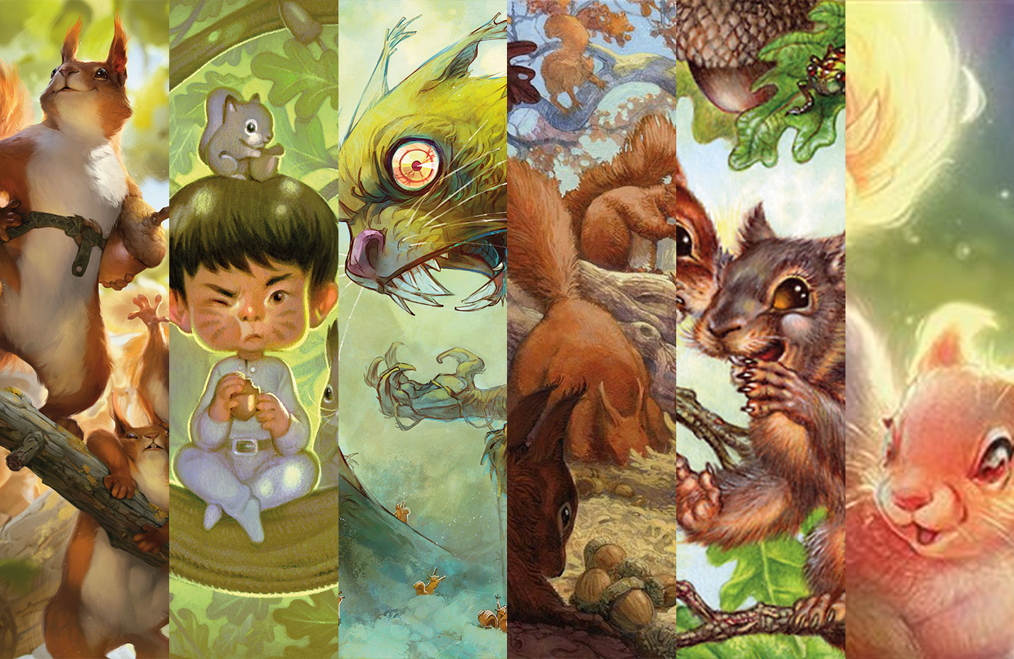 Squirrels Get Their Own Secret Lair With Nutty New Art