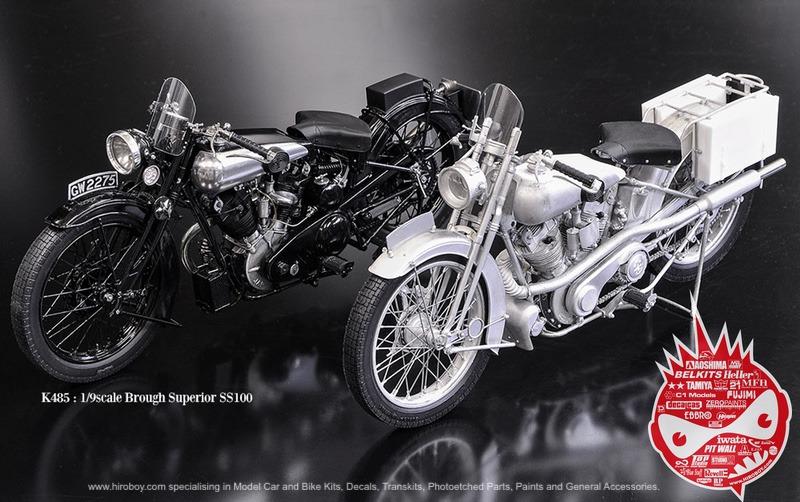 1:9 Brough Superior SS100 - 1926 Version Full Detail Multi Media