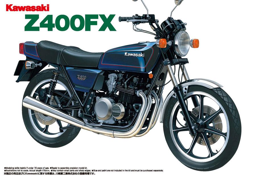 1:12 Kawasaki Z400FX | AOS-041512 | Aoshima
