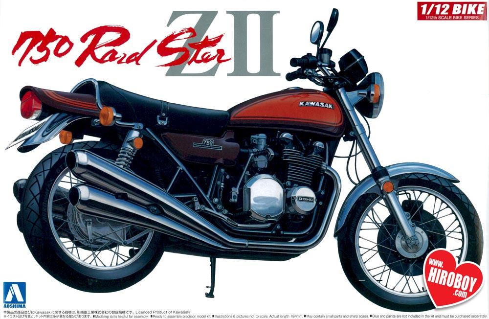 1:12 kawasaki 750 Roadster ZII | AOS-041505/064320 | Aoshima