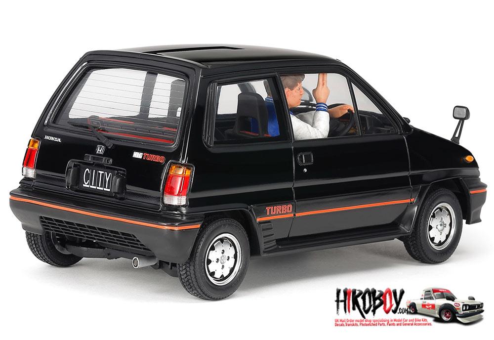 1:24 Honda City Turbo with Motocompo & Figure - 24369 | TAM24369