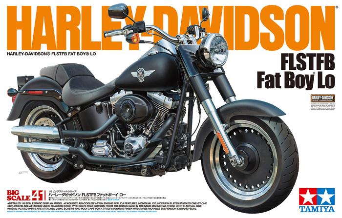 1:6 Harley-Davidson FLSTFB Fat Boy Lo 16041 | TAM16041 | Tamiya