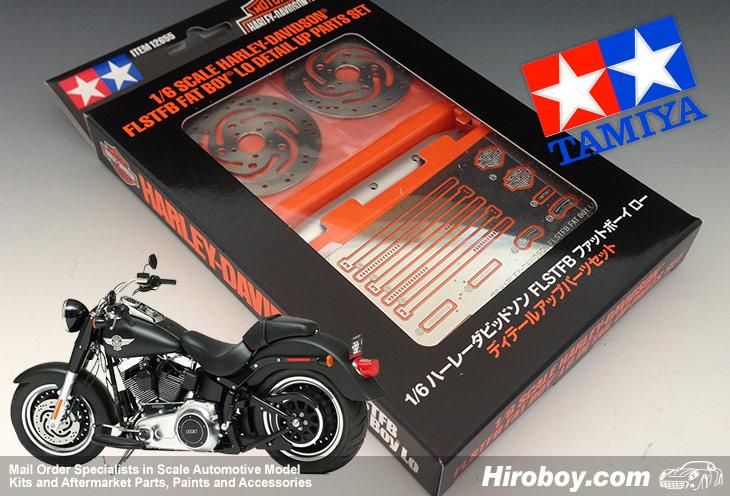 1:6 Harley-Davidson FLSTFB Fat Boy Lo Parts - Detail Up Parts Set