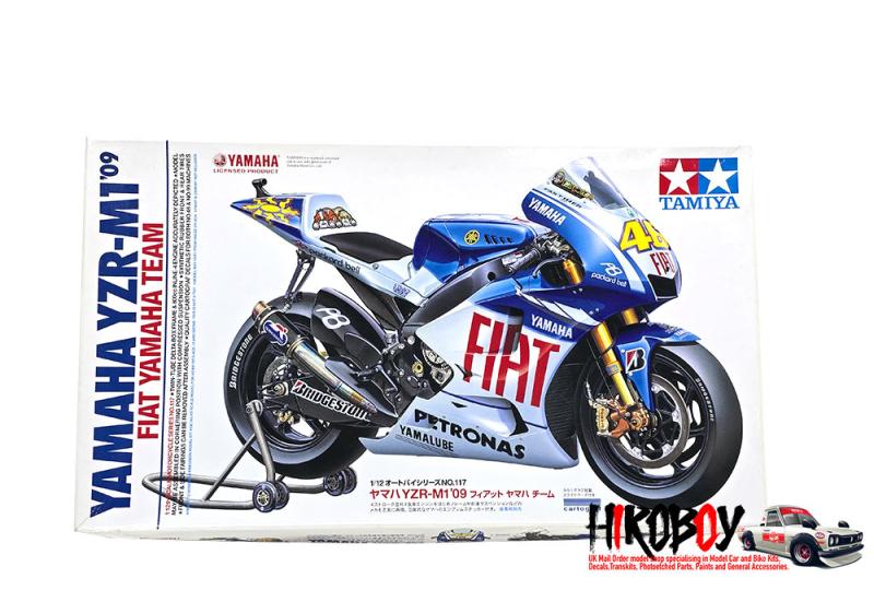 1:12 Yamaha YZR-M1 '09 Fiat 14117 | TAM14117 | Tamiya
