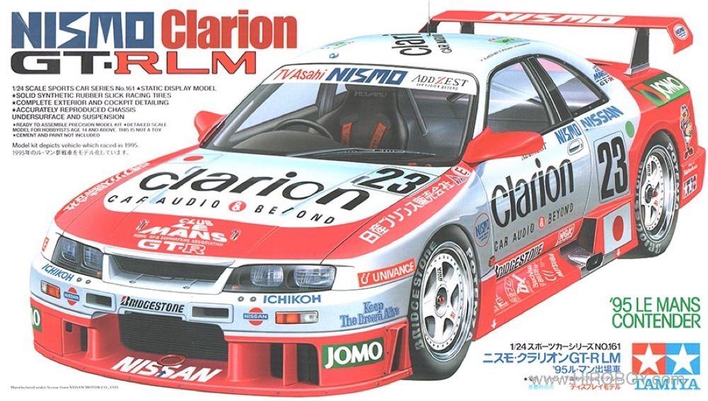 1:24 Nismo Clarion GT-R '95 Le Mans Contender (Nissan Skyline R33