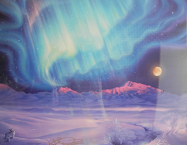 10128] カーク・レイナート ミックスドメディア 「イルミネーション