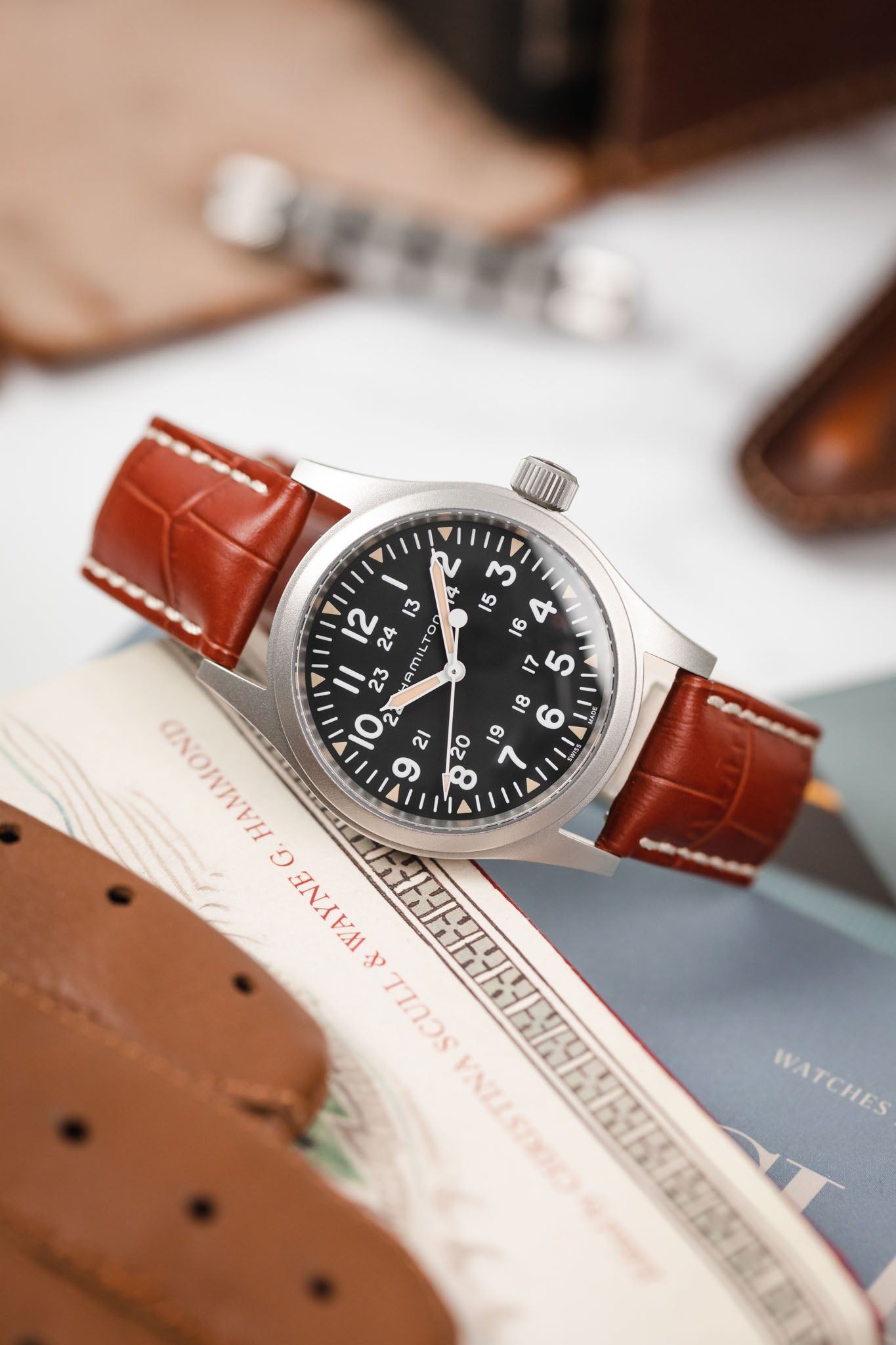 Hirsch Modena Watch Strap | Alligator Embossed | HirschStraps – HS