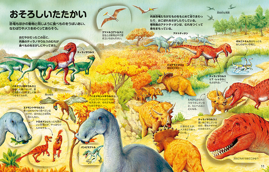 どうなってるの？ 恐竜の世界 - 文／アレックス・フリス 絵／ピーター