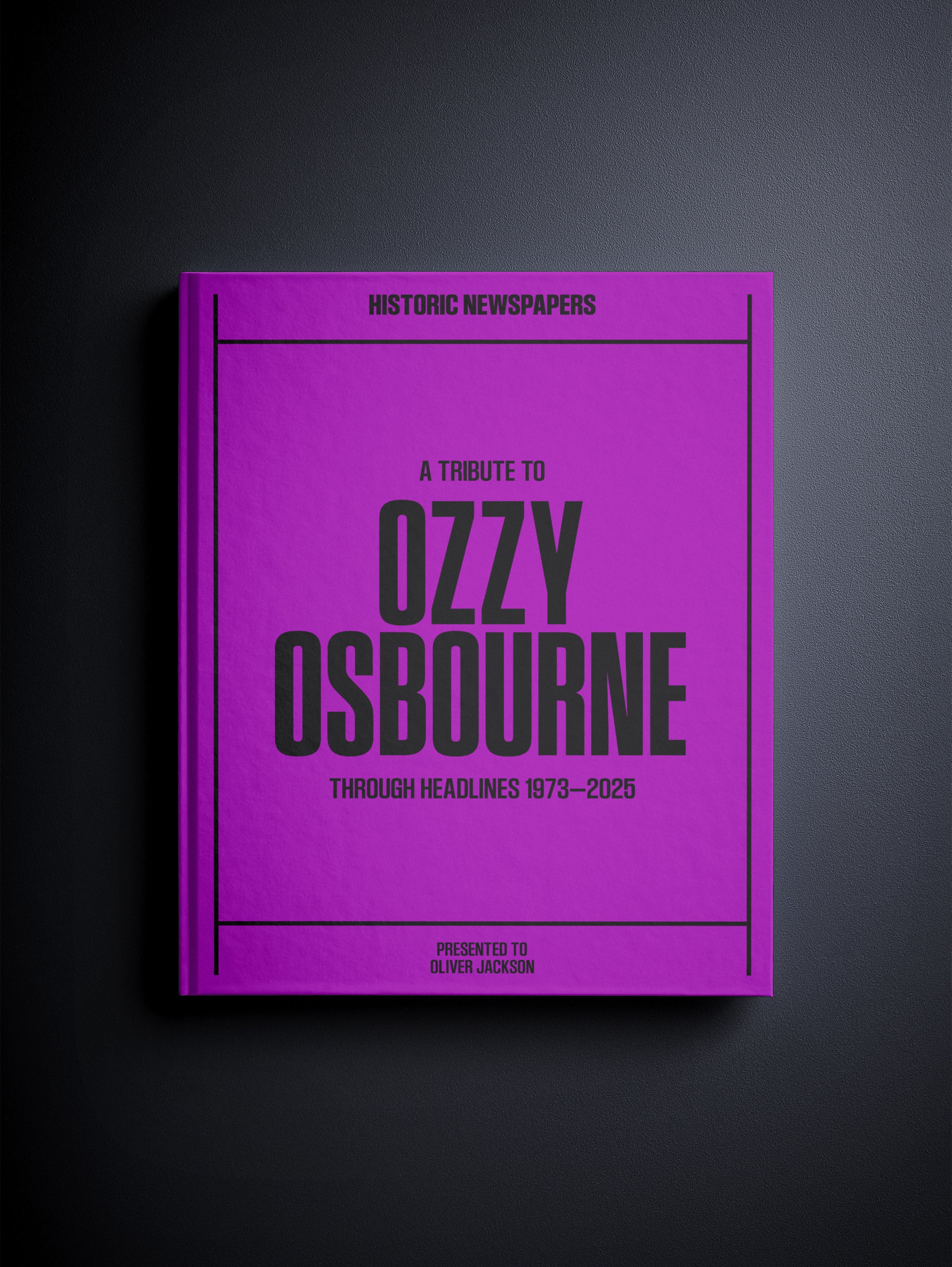 A Tribute to Ozzy Osbourne | Historic Newspapers