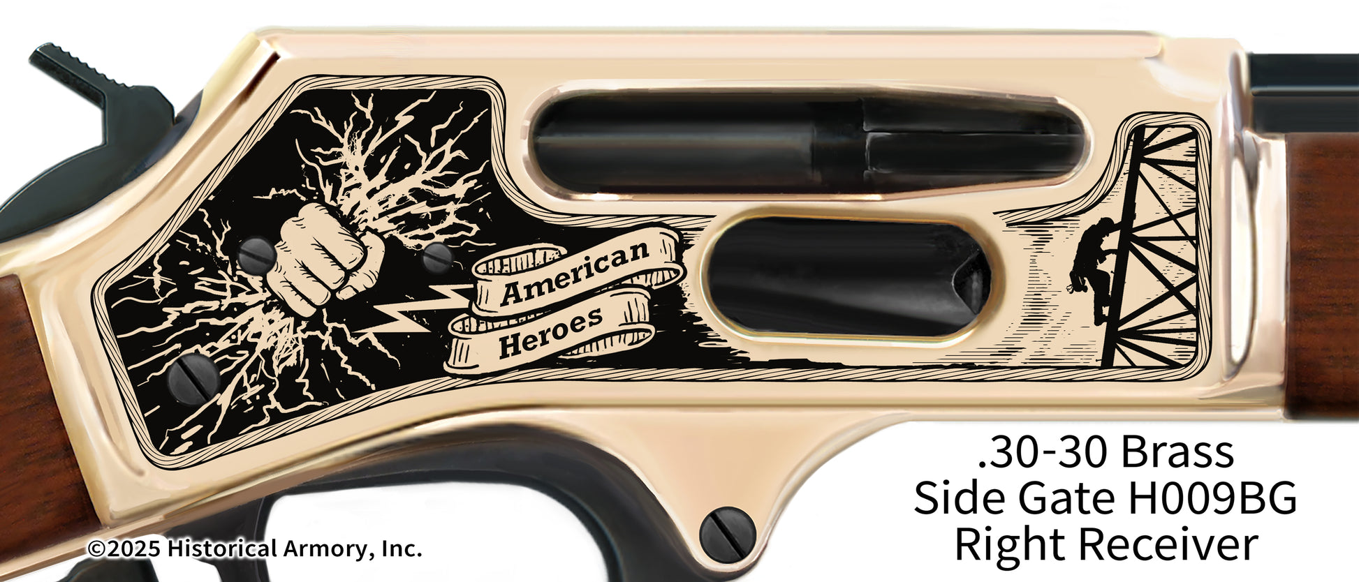 Power Lineman Edition Engraved Rifle – Historical Armory