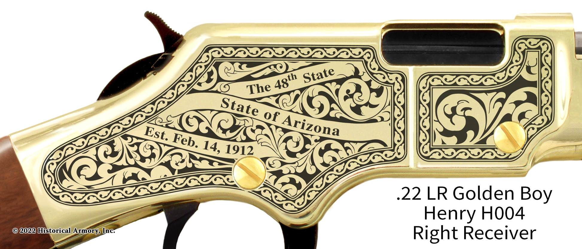 Pinal County Arizona Engraved Rifle – Historical Armory