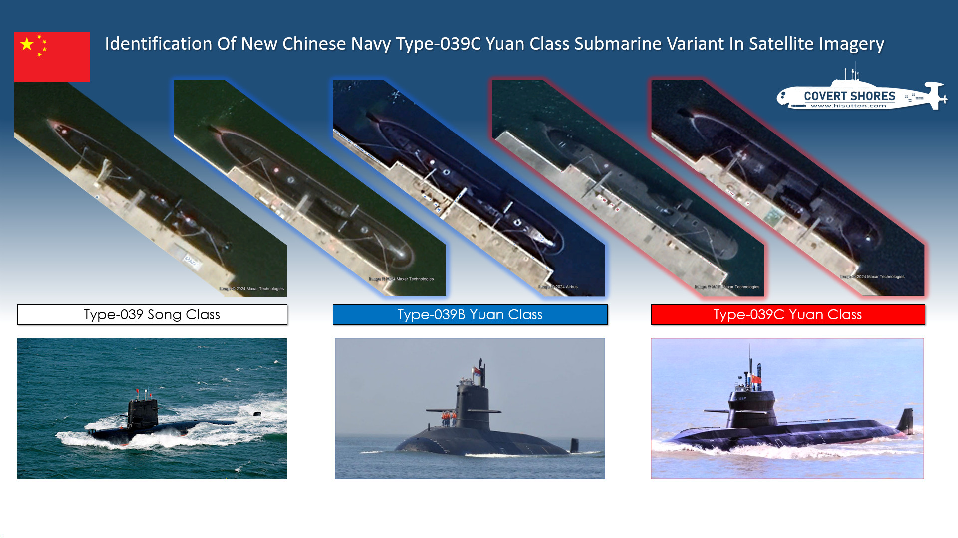 OSINT: Identification Of Type-039 Song & Yuan Class Submarines
