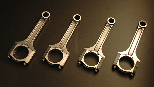 削り出しピストン＋I断面コンロッドセット：