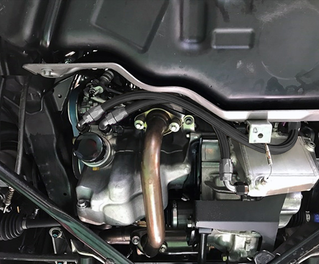 OIL COOLER KIT BLACK：S660