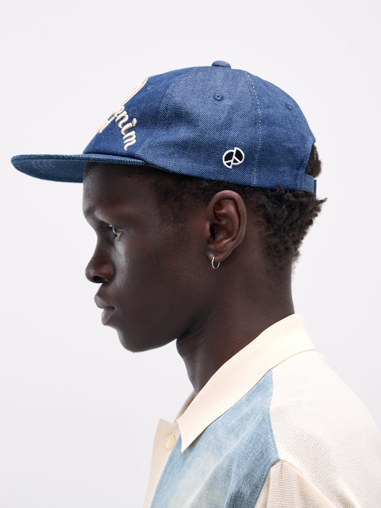 The Denim Died Baseball Cap (K2503XH518-IDG-INDIGO)