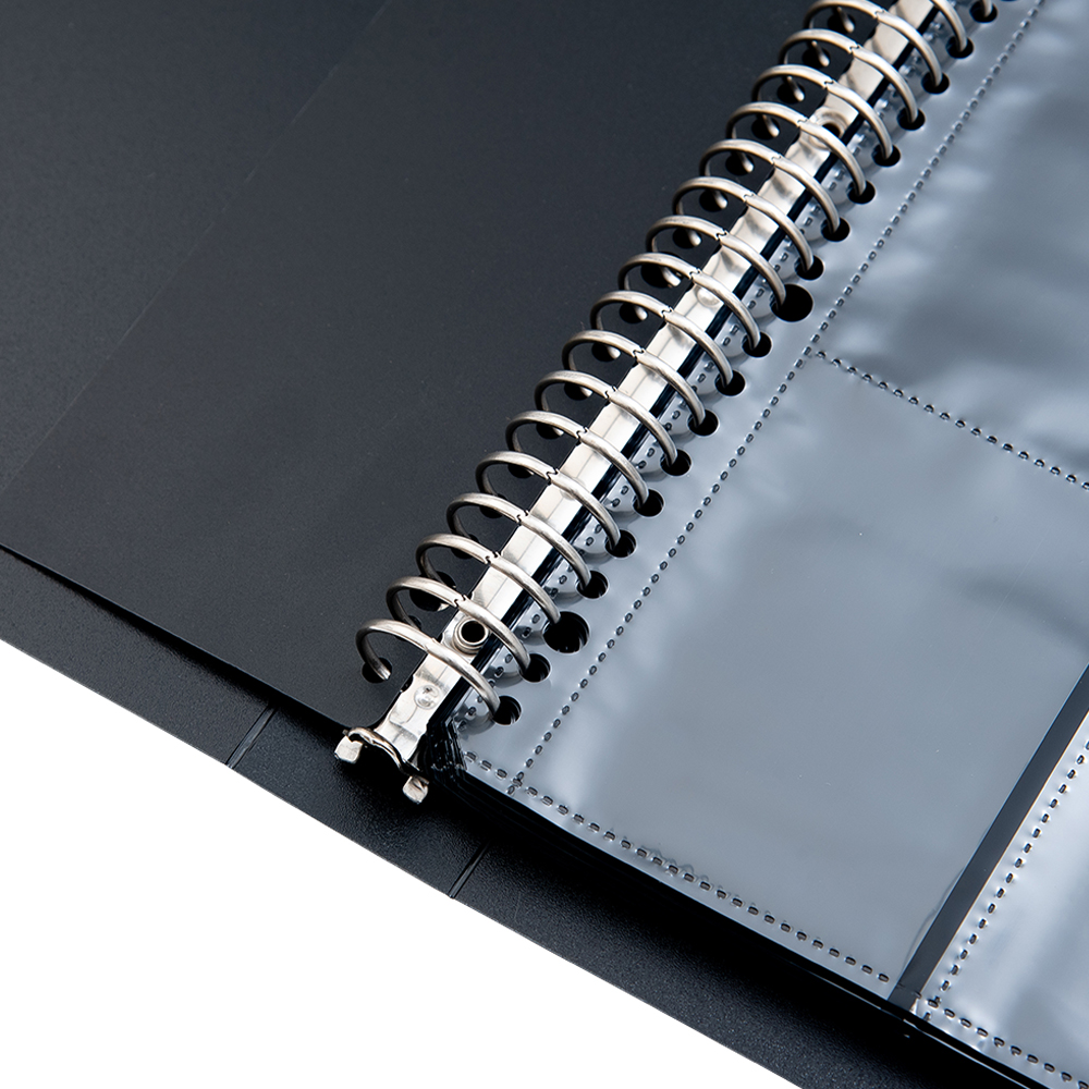 トレカ用バインダーファイル ブラック｜文具事務用品・推し活グッズ