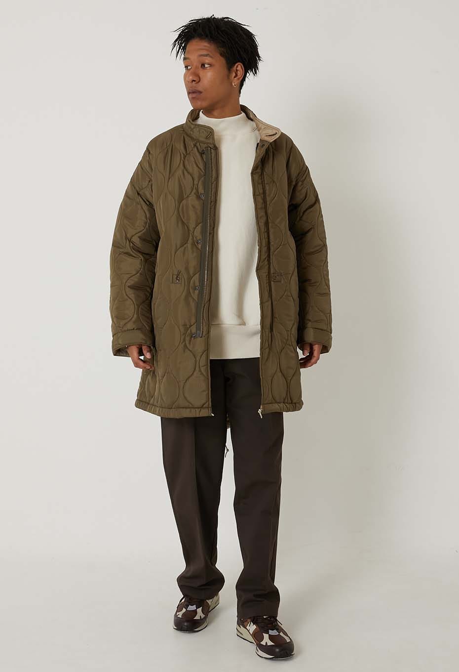 キルティングナイロン ライトウェイト M-65 フィッシュテール コート
