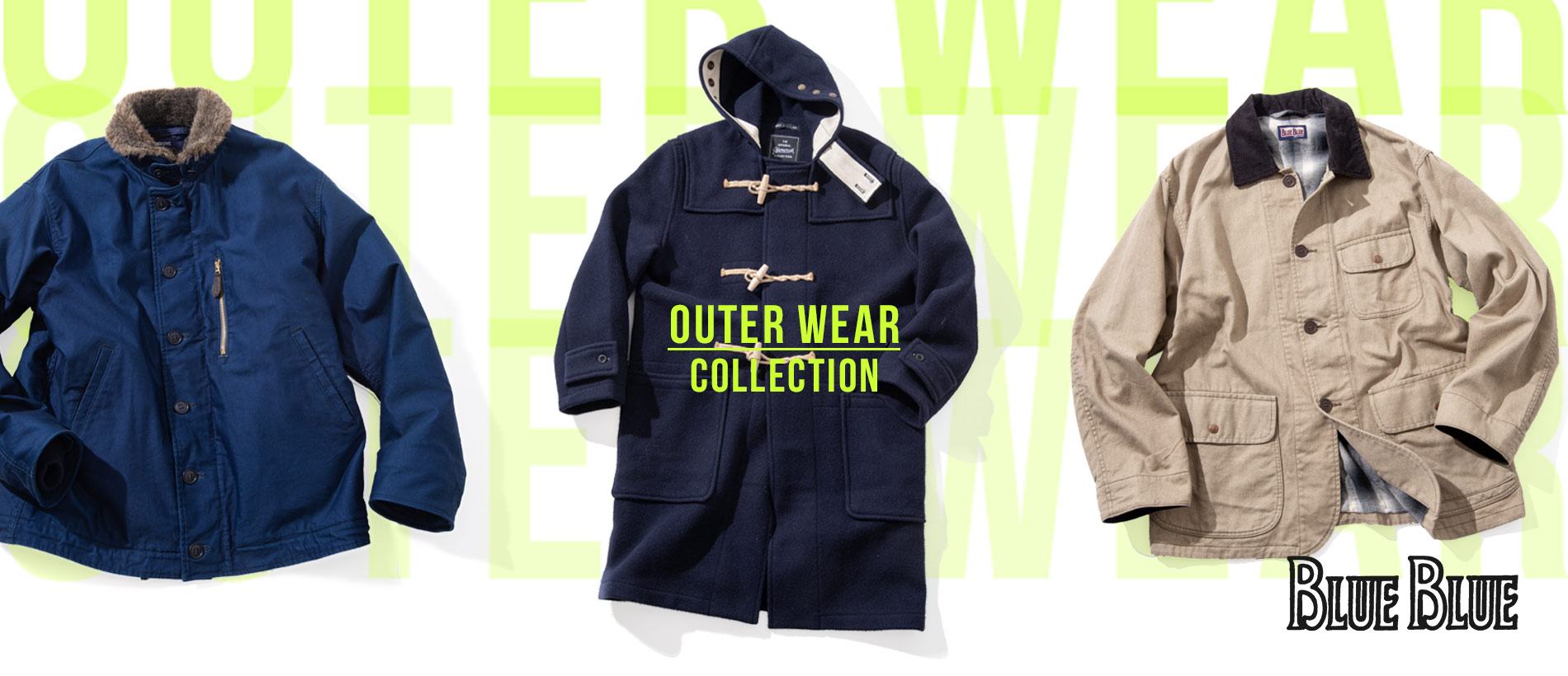 2024 FALL&WINTER アウターコレクション | BLUE BLUE | HOLLYWOOD