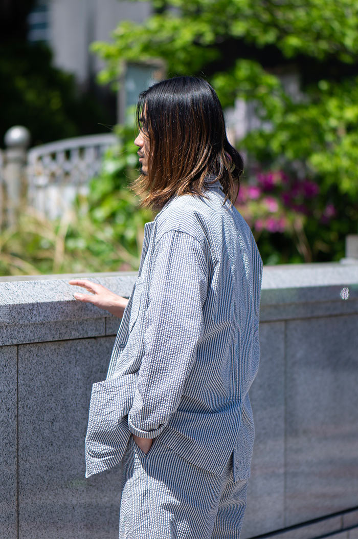 BLUE BLUE シアサッカーシリーズ｜ハリウッドランチマーケット公式通販