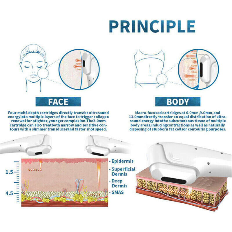 7D HIFU Ultrasound Body Face Lifting Hifu Vaginal Tightening