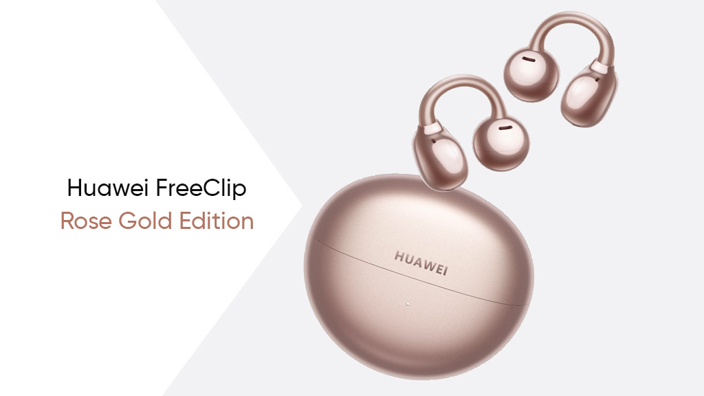 Huawei introduces new FreeClip Rose Gold Edition - Huawei Central