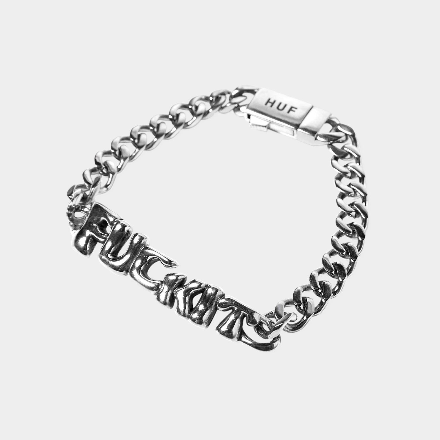 FUCK IT WARPED ID BRACELET｜JEWELRY（ジュエリー）｜【公式通販 HUF