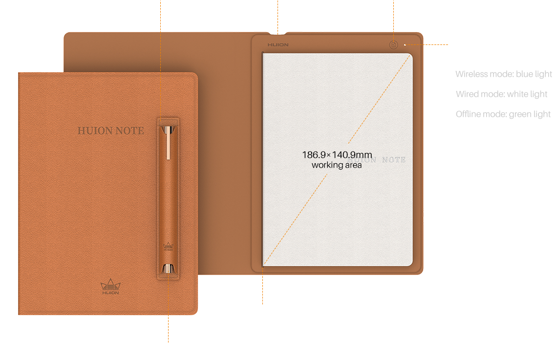 Huion note X10 | Smart digital notebook cloud storage business